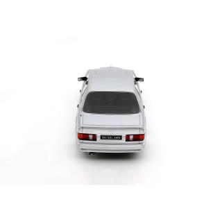 Mercedes-Benz 560 (W126) 6.0 SEL AMG Brilliant Silver 1989 OttO mobile 1:18 Resinemodell (Türen, Motorhaube... nicht zu öffnen!)